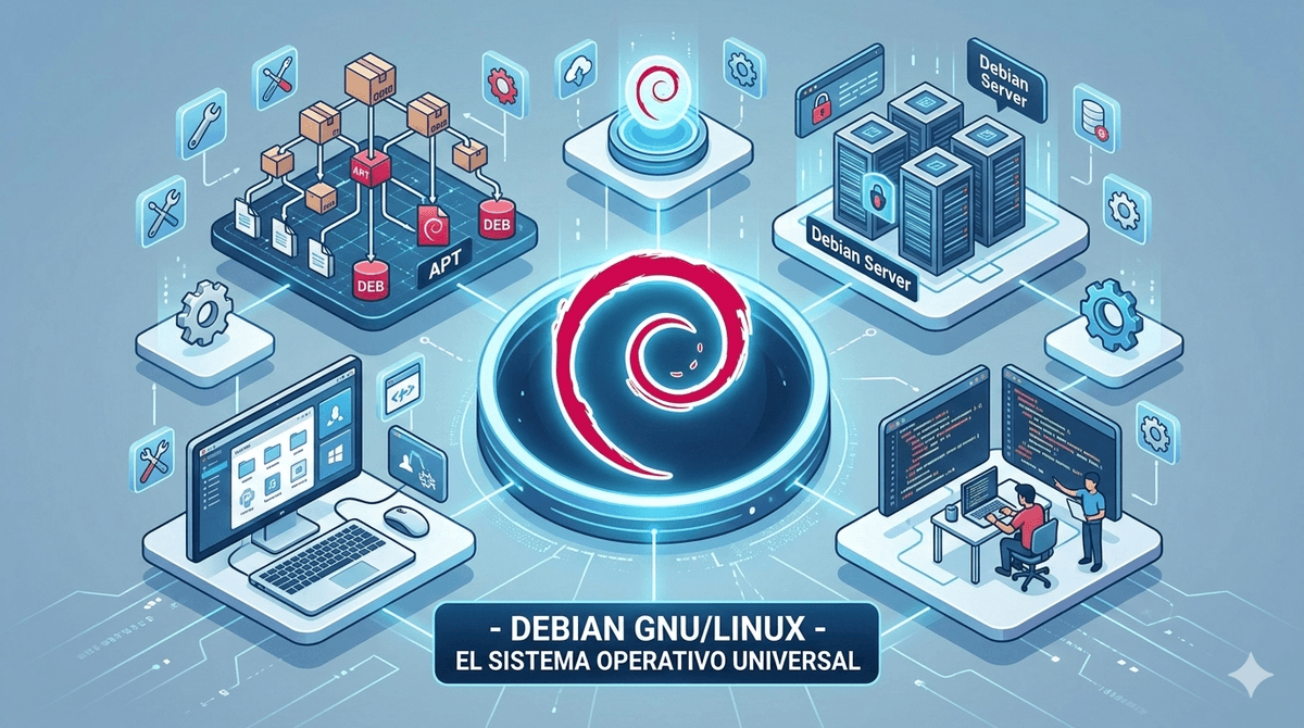 Sistema Operativo Debian GNU/Linux: Estabilidad y Potencia Profesional